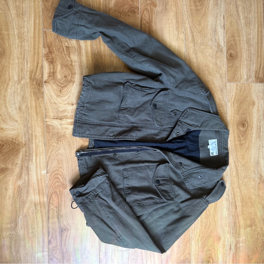 rag & bone olive Military Field Jacket